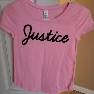 Justice tshirt